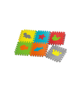 Piso de Goma Eva - Animales y Formas 135 x 90 cm