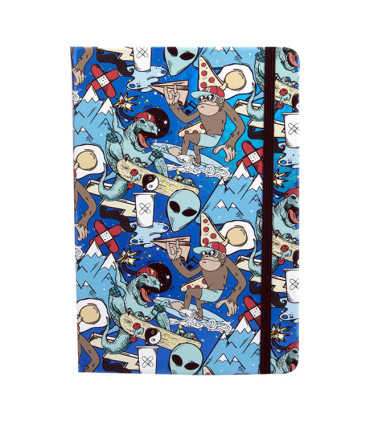 Cuaderno Talbot Holográfico Alien 14x21 cm