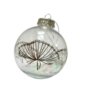 Bola Estrellas Plateadas 8 cm Surtido Alparamis