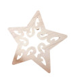 Adorno de Estrella Calada 25 cm