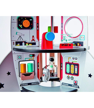 Cohete Espacial de 4 Pisos de Juguete Hape