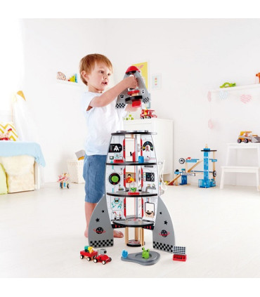 Cohete Espacial de 4 Pisos de Juguete Hape