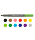 Marcadores de Colores Jumbo Punta Maxi Eco Family Carioca x 12