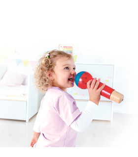 Micrófono Eco Prodigioso de Juguete a Pila Hape