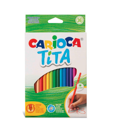 Lápices Tita de Colores Carioca x 36