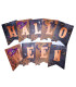 Guirnalda de Banderines XL Naranjas y Negros Halloween
