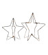 Adorno Estrella 3D con Luz LED 25 cm Alparamis