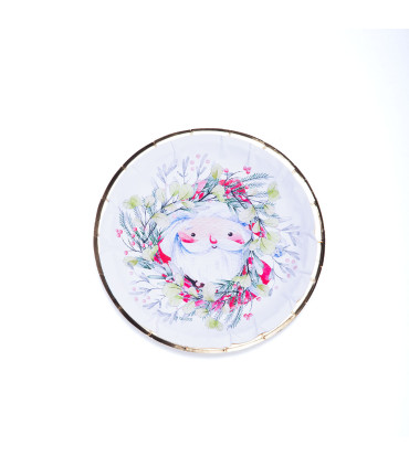 12 Paquetes de 8 Platos Bosque Encantado