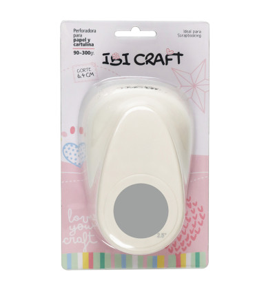 Perforadora Artística 63 mm Círculo Ibicraft