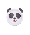 Plato de Cartón Animalitos Panda x 6