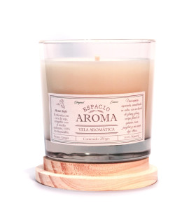 Vela de Soja Aromática 250 g Línea Clásica Jengibre Espacio Aroma