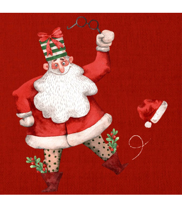 Servilletas 33 x 33 cm Goofy Santa Xmas