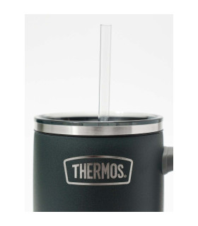 Taza Térmica con Asa y Sorbete Thermos Classic 850 ml Gris