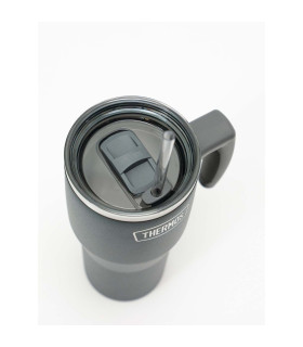Taza Térmica con Asa y Sorbete Thermos Classic 850 ml Gris