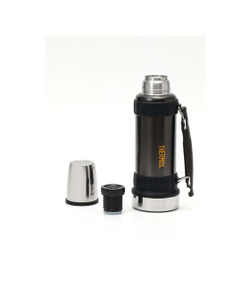 Termo con Asa Antideslizante Thermos Beberageware 1200 ml Gris Acero