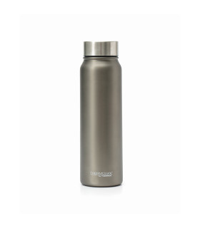 Botella Térmica 750 ml con Tapa Pulsador Thermos Gris