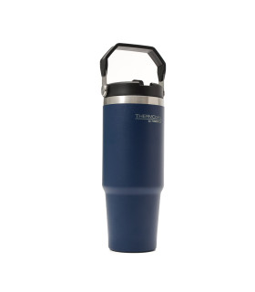 Vaso Térmico 880 ml con Tapa con Pico y Manija Thermos Azul