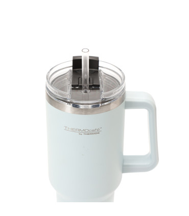 Taza de Viaje Térmica 1200 ml con Asa y Sorbete Thermos Celeste
