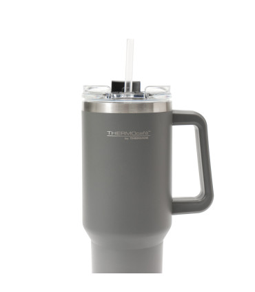 Taza de Viaje Térmica 1200 ml con Asa y Sorbete Thermos Gris