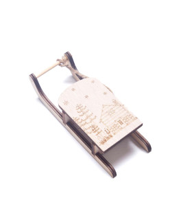 Adorno para Colgar Figura Marrón 12 cm Alparamis