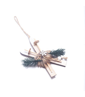 Adorno para Colgar Figura Verde 12 cm Alparamis