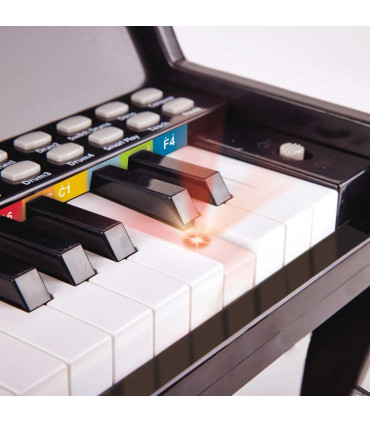Piano con Taburete Aprende con Luces Hape