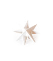 Estrella para Armar 12 cm Blanca x 3