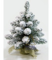 Árbol de Navidad 30 cm Table Tree Flock Alparamis