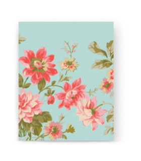 Mantel 80 x 80 cm Painted Dahlias