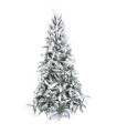 Árbol de Navidad 2.10 m Alparamis Flock Premium
