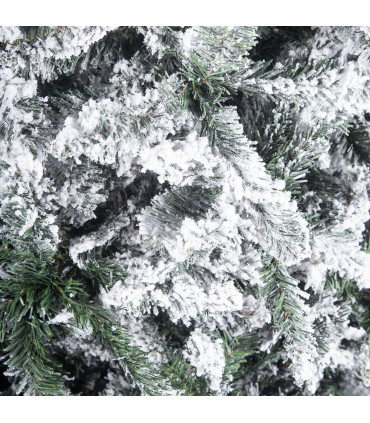 Árbol de Navidad 2.10 m Alparamis Flock Premium