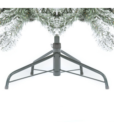 Árbol de Navidad 2.10 m Alparamis Flock Premium