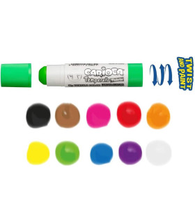 Témperas Sólidas para Tela Temperello Carioca x 10