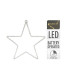 Estrella de Acrílico y Metal con Luz LED 40 cm Alparamis