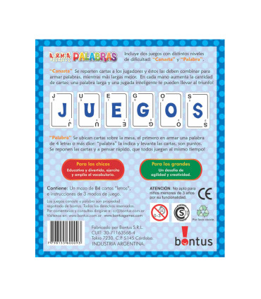 Juego de Cartas Armapalabras