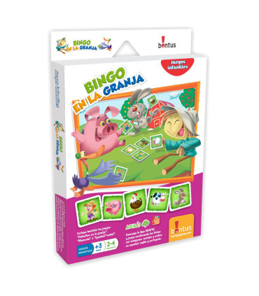 Juego de Mesa Didáctico Bingo en la Granja