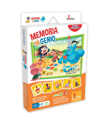 Juego de Mesa Didáctico Memoria de Genio