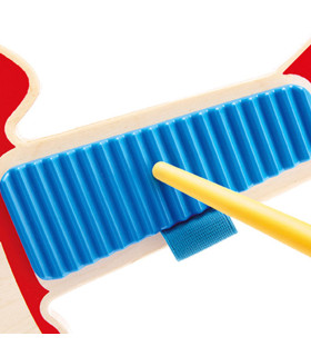 Guitarra 6 en 1 Hape Instrumento Musical de Juguete