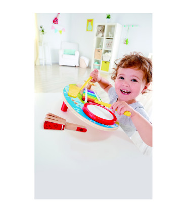 Estación Musical 5 en 1 Hape Instrumentos de Juguete