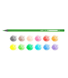 Lápices de Colores Tita Eco Family Carioca x 12