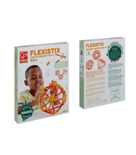 Kit Flexistix de Construcción Creativa 66 pzas Hape