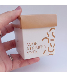 Mini Borla Estrella de Madera