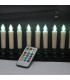 Set de 10 Velas LED con Funciones Color 6 cm Alparamis