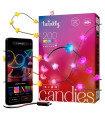 200 Luces LED Decorativas Inteligentes Candies Stars RGB USBC Twinkly