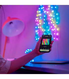 200 Luces LED Decorativas Inteligentes Candies Stars RGB USBC Twinkly