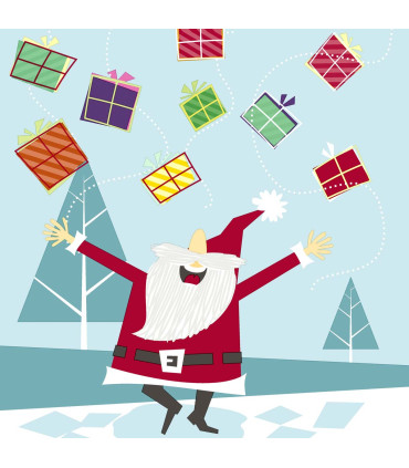 Servilletas 33 x 33 cm Xmas Hurray