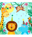 Servilletas 33 x 33 cm Party Animals