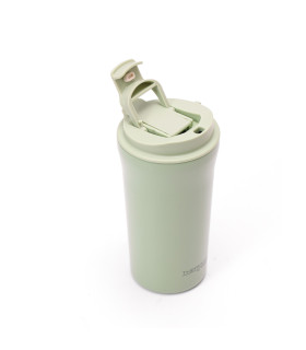 Vaso Térmico 500 ml Doble con Tapa y Sorbete Thermos Verde