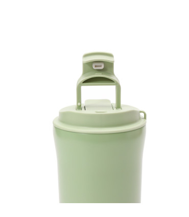 Vaso Térmico 500 ml Doble con Tapa y Sorbete Thermos Verde