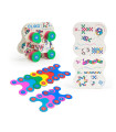 Set Tiny and Mighty Multicolor 9 Piezas Clixo